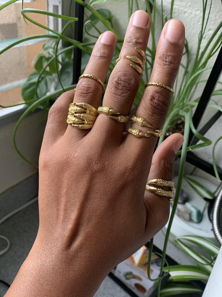 Brass on sale rings