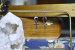 Load image into Gallery viewer, Stainless Steel Ankh Earrings - We Love Brass
