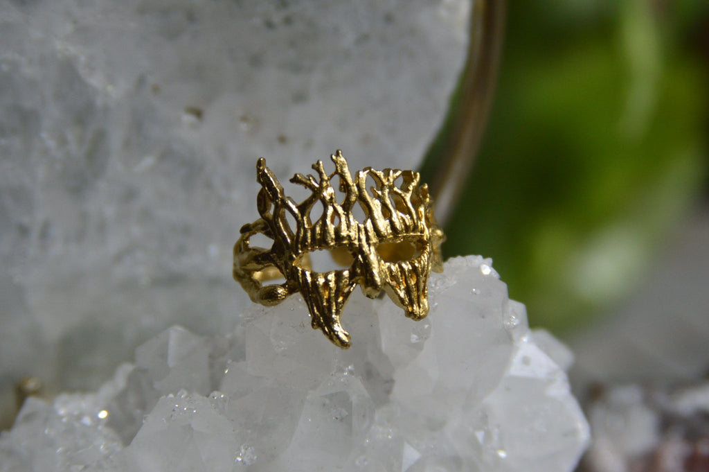 Old Man Forest Brass Ring - We Love Brass